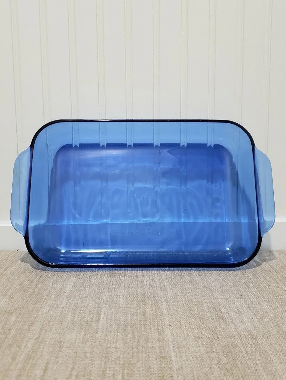 PYREX 2.25Qt-2L Cobalt Blue Casserole Baking Dish #232 (2.25Qt-2L) {Made In USA}